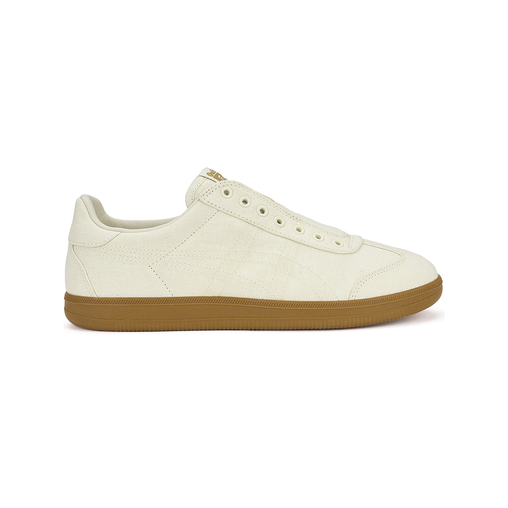 Кроссовки Onitsuka Tiger Tokuten Slip-On Ткань Немецкие Армейские Кроссовки Унисекс Экрю - изображение 2