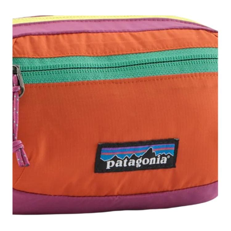 Patagonia Terravia Нейлоновая поясная сумка (бандана) мини унисекс выцветший фиолетово-розовый - изображение 6