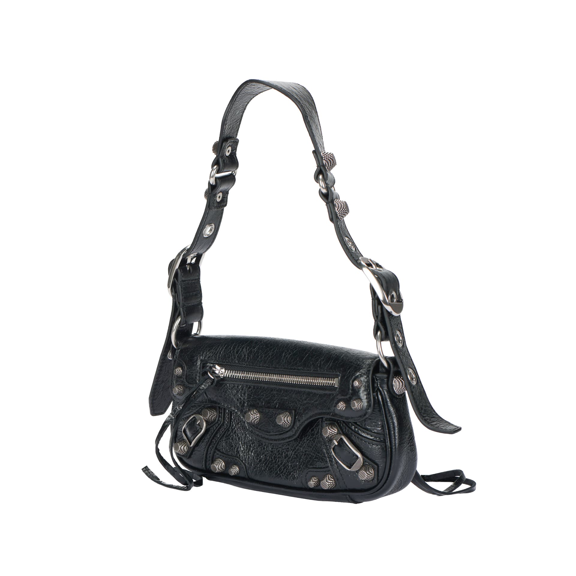 Мини-сумка Balenciaga Le Cagole Black - изображение 7