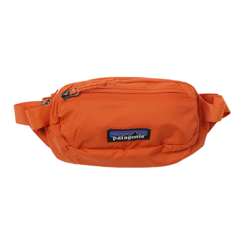 Patagonia Terravia Нейлоновая поясная сумка (бандана) Мини-версия Унисекс Угольный Оранжевый - изображение 2