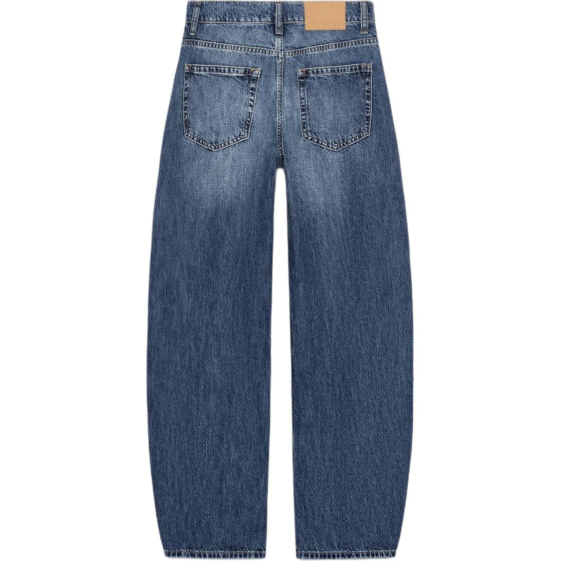 Джинсы ZARA Medium Blue Women's Jeans ZARA Средне-синие женские джинсы - изображение 2