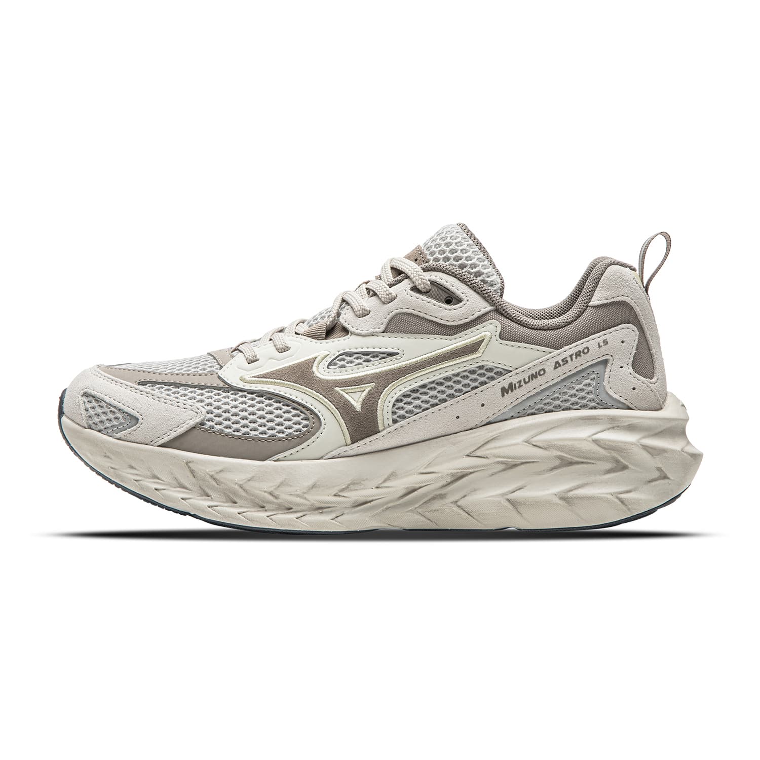 Кроссовки для бега Mizuno ASTRO LS Low Топ Беговые кроссовки Унисекс Льняная ткань Золото - изображение 1