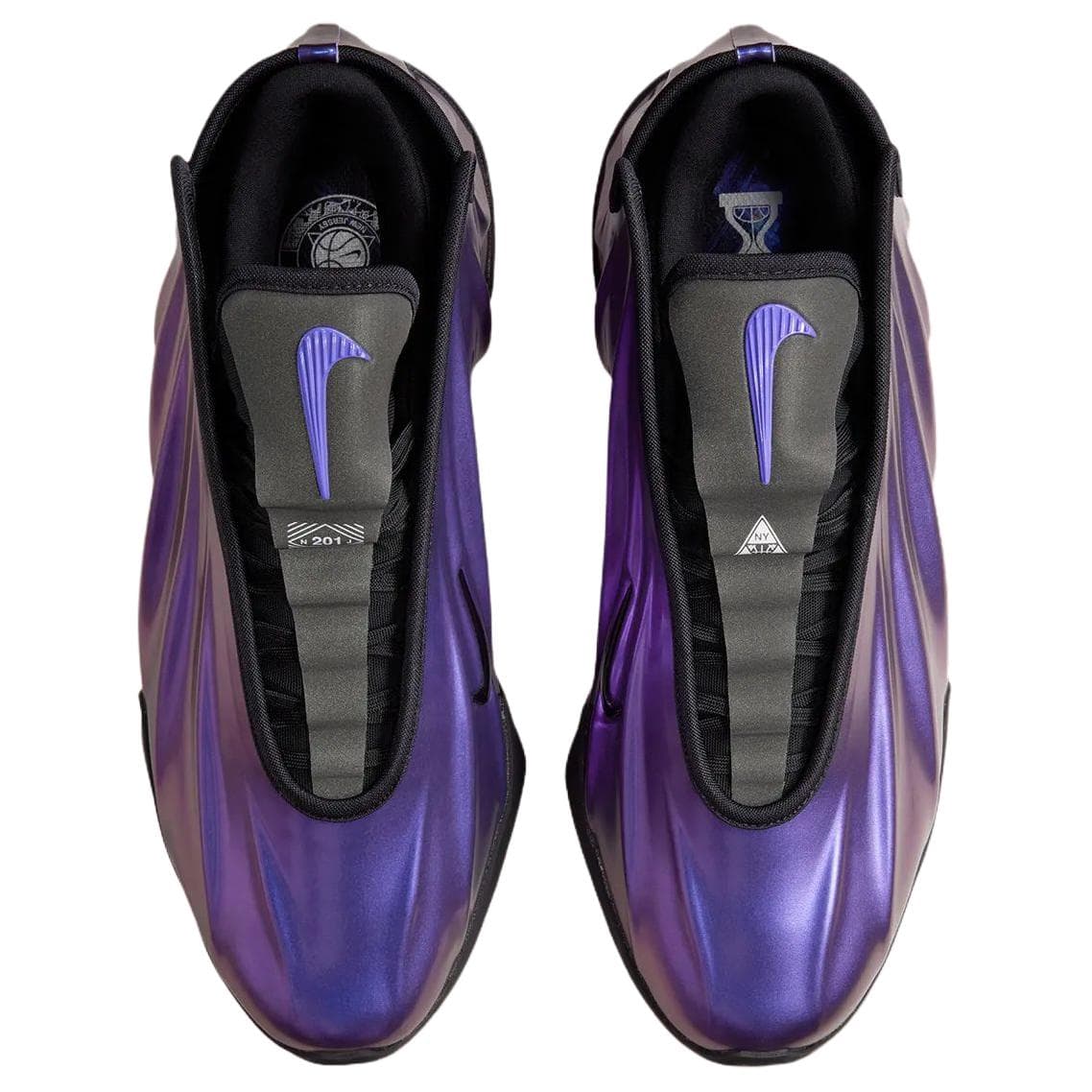 Кроссовки для баскетбола Nike G.T. Future Поддержка Отскок Сцепление Баскетбольные кроссовки Унисекс Фиолетово-синий - изображение 4