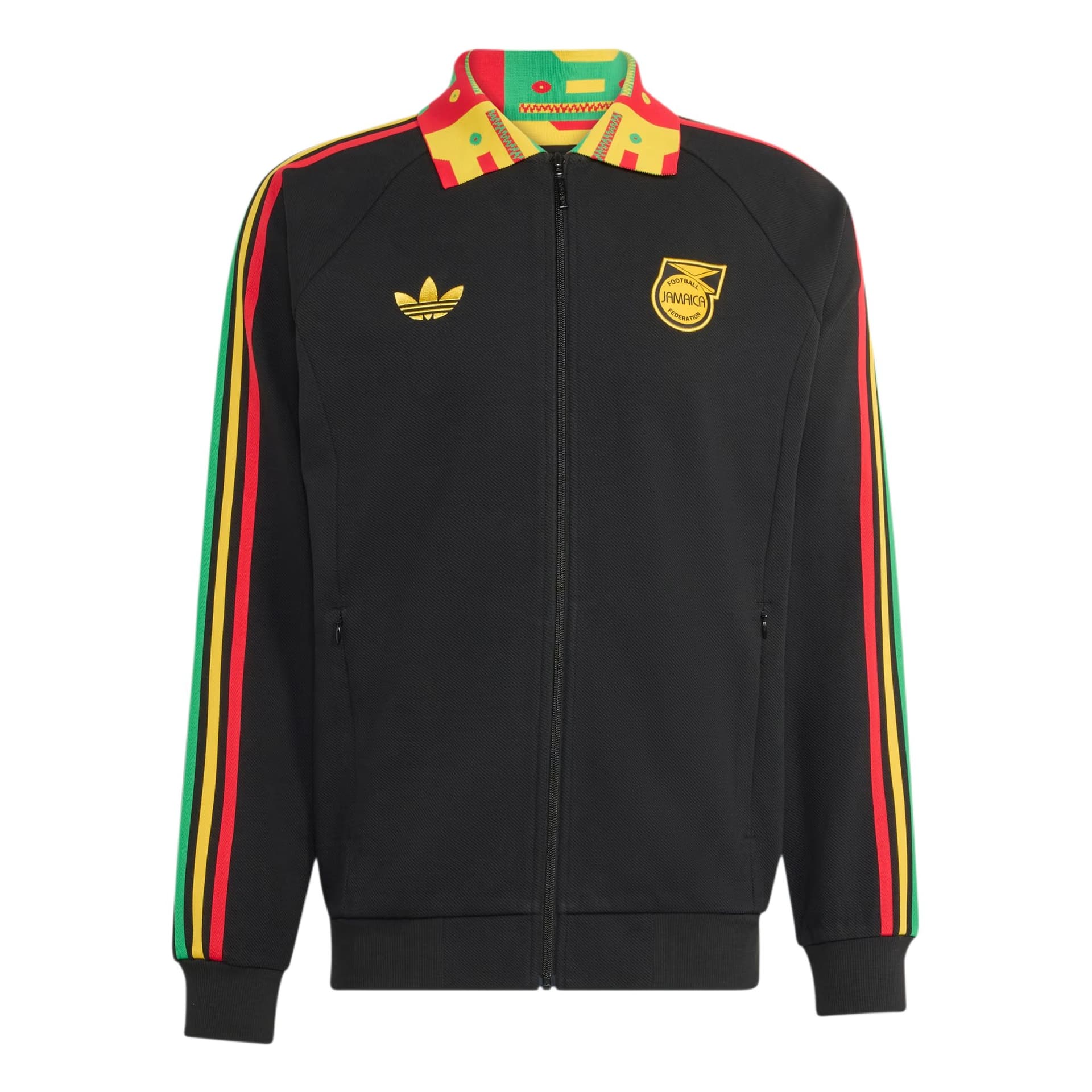 Куртка Adidas Originals Jamaica Мужские Черные Куртки - изображение 1