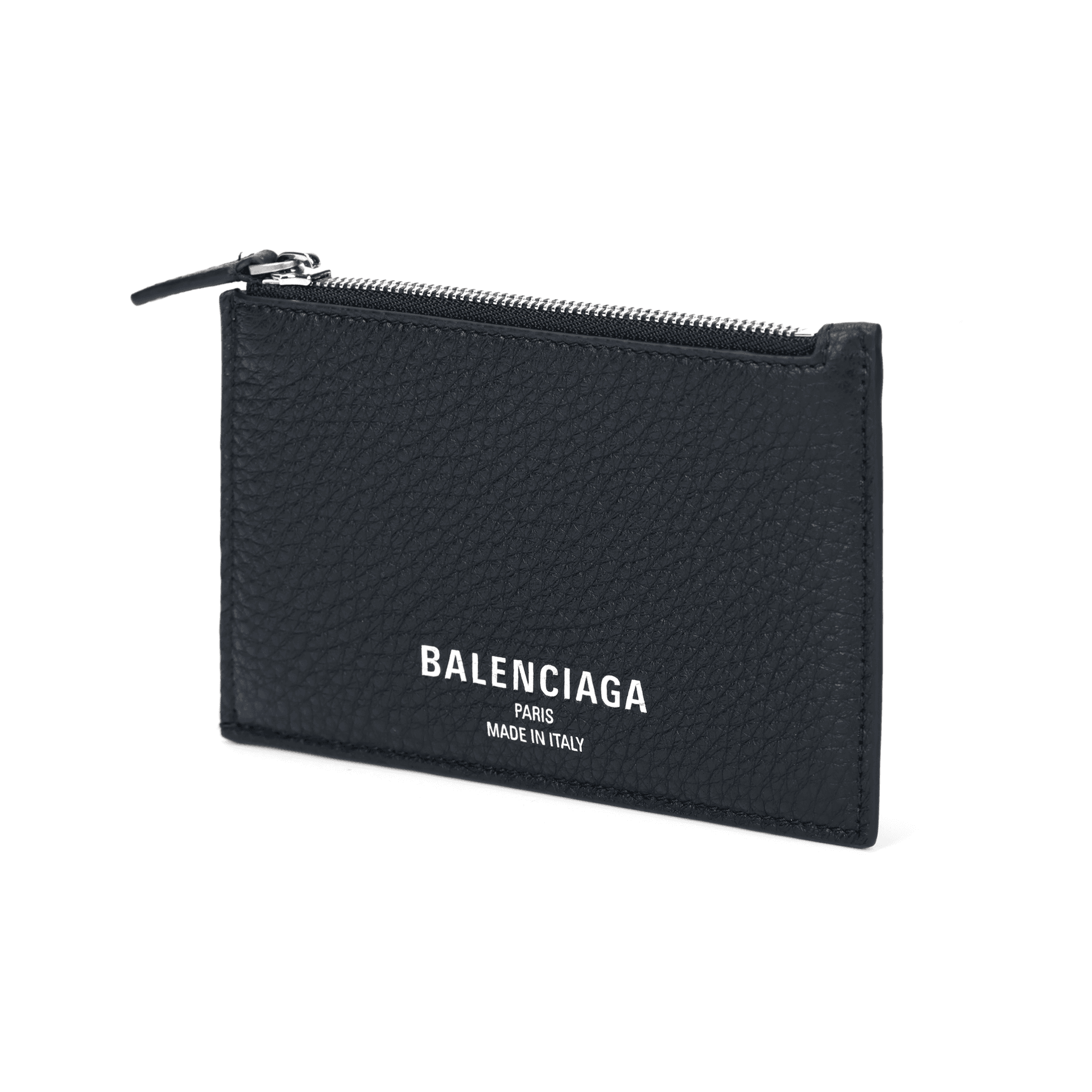 Картхолдер Balenciaga Мужской кошелек из коровьей кожи черный - изображение 6