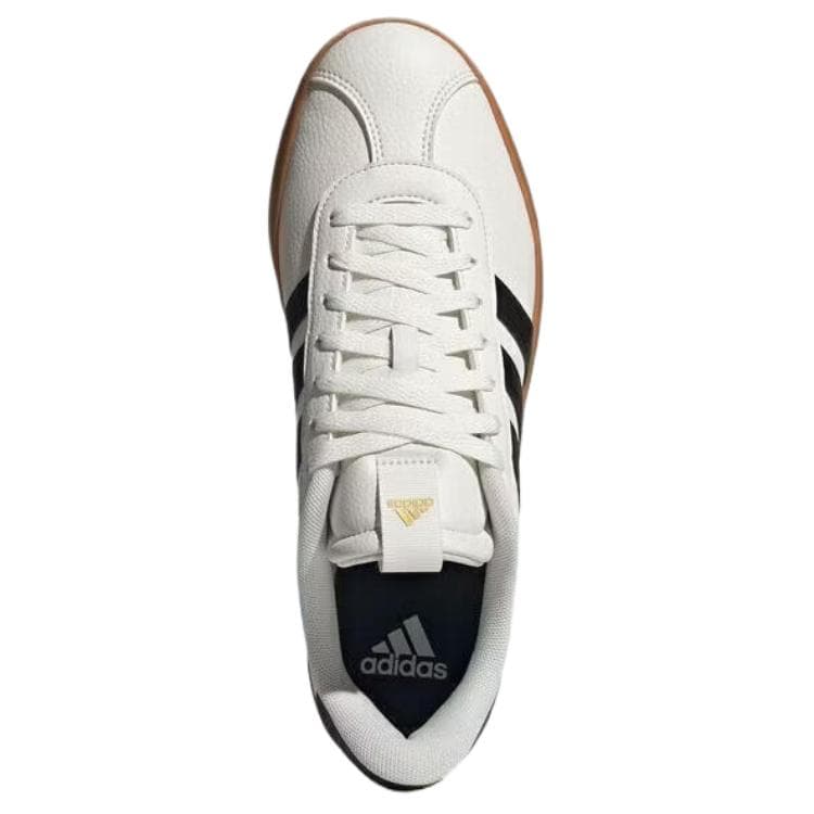Кроссовки Adidas VL COURT 3,0 Low Топ Кеды немецкой армии (GAT) Унисекс Бежевый черный - изображение 4
