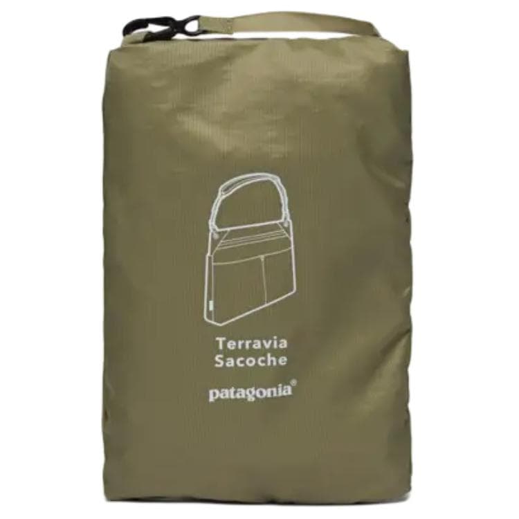Сумка через плечо Patagonia Terravia Переработанный нейлон Сумка через плечо Унисекс Зеленый - изображение 4