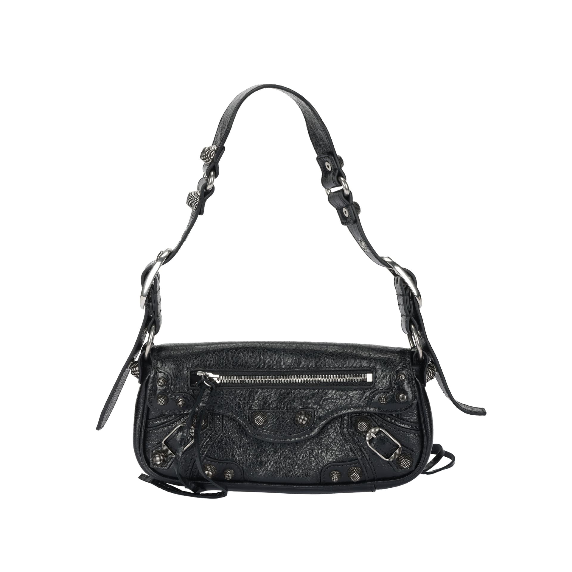 Мини-сумка Balenciaga Le Cagole Black - изображение 6