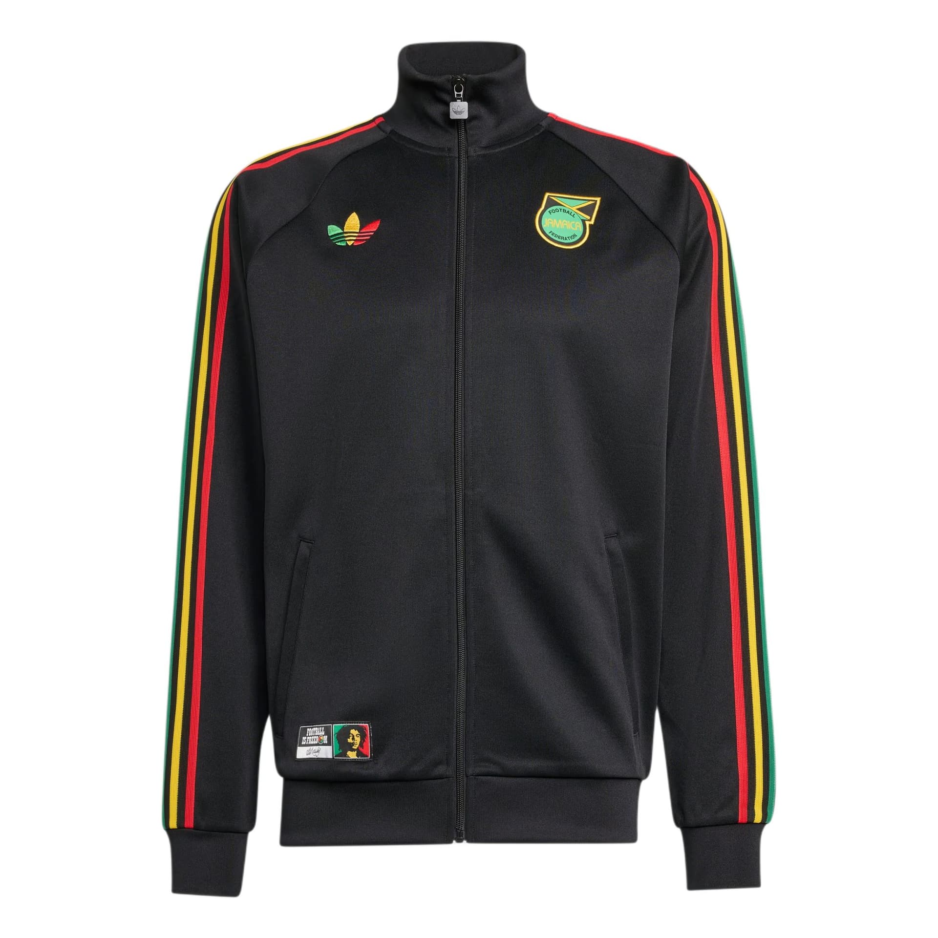 Куртка Adidas Originals Jamaica Мужские Черные Куртки - изображение 1