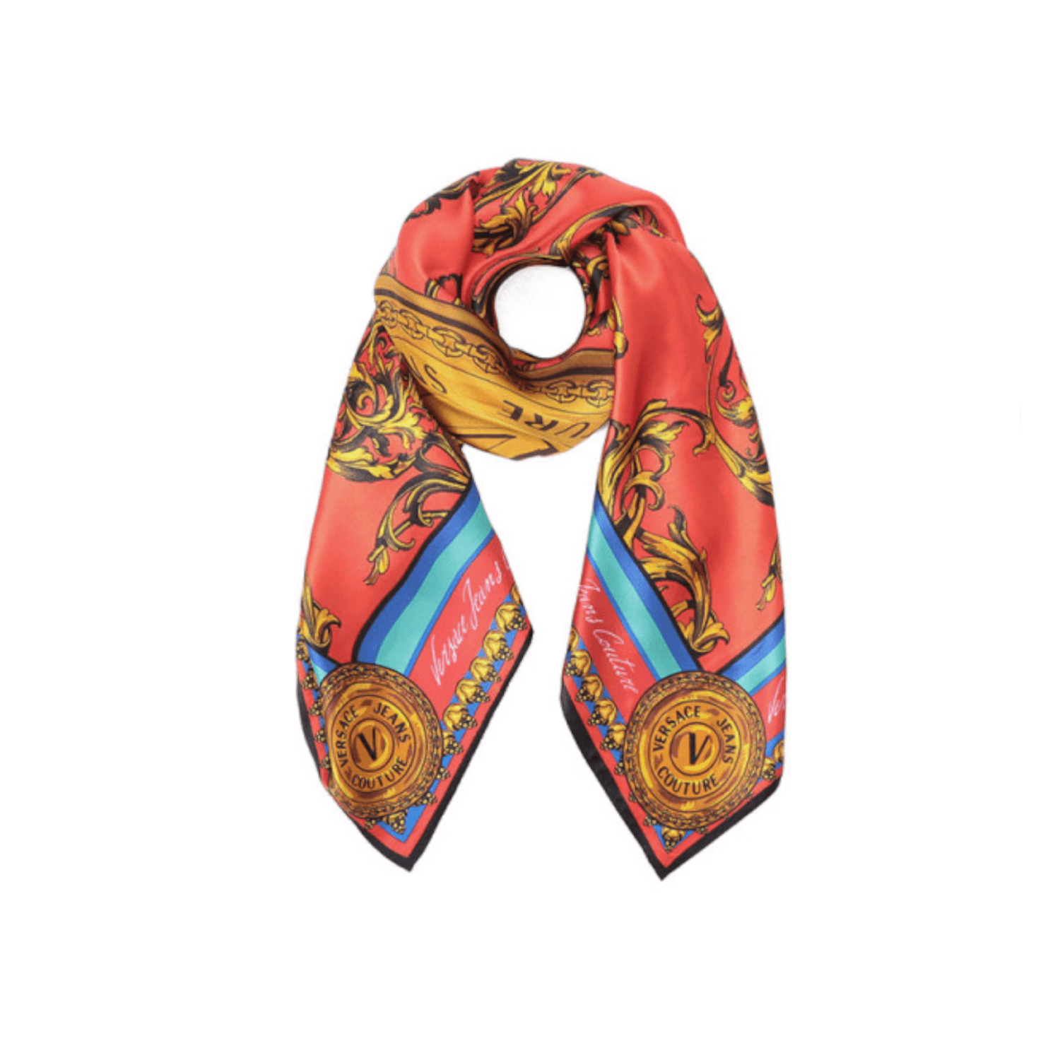 Платок VERSACE JEANS COUTURE Мода Шарфы Унисекс - изображение 2