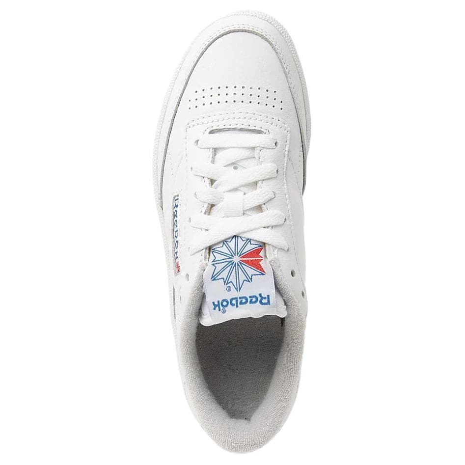 Кроссовки Reebok CLUB C 85 Лоу-топы Скейтборд Обувь Мужская Белый Синий RE-ENTER The Scene Возвращайтесь с шагом - изображение 4