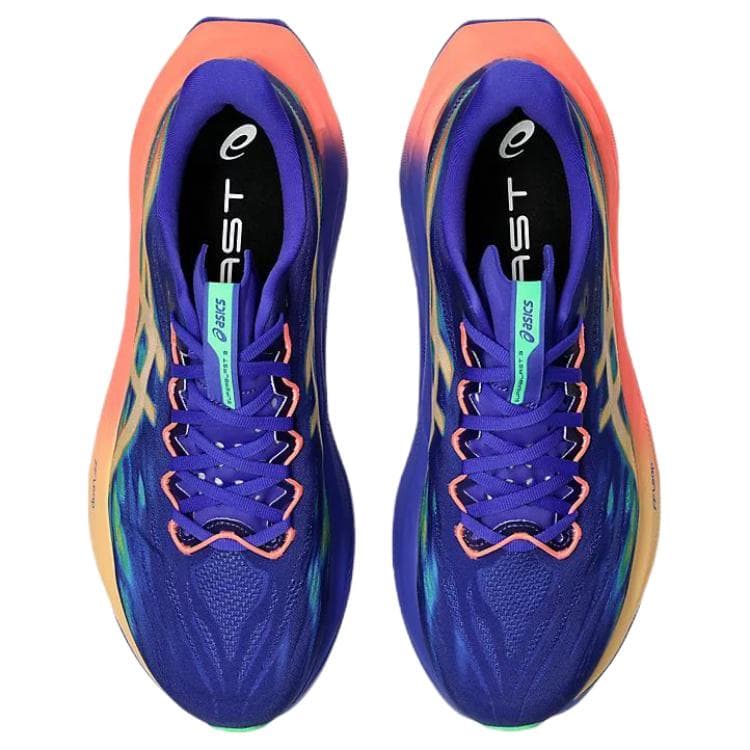Кроссовки для бега ASICS SUPERBLAST 3 Амортизация Дышащий Поддержка Отскок Беговые кроссовки Унисекс Фиолетовый Пламя - изображение 4
