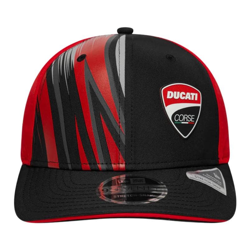 Кепка New Era Кепки из полиэстерового волокна Унисекс Черный Красный - изображение 2