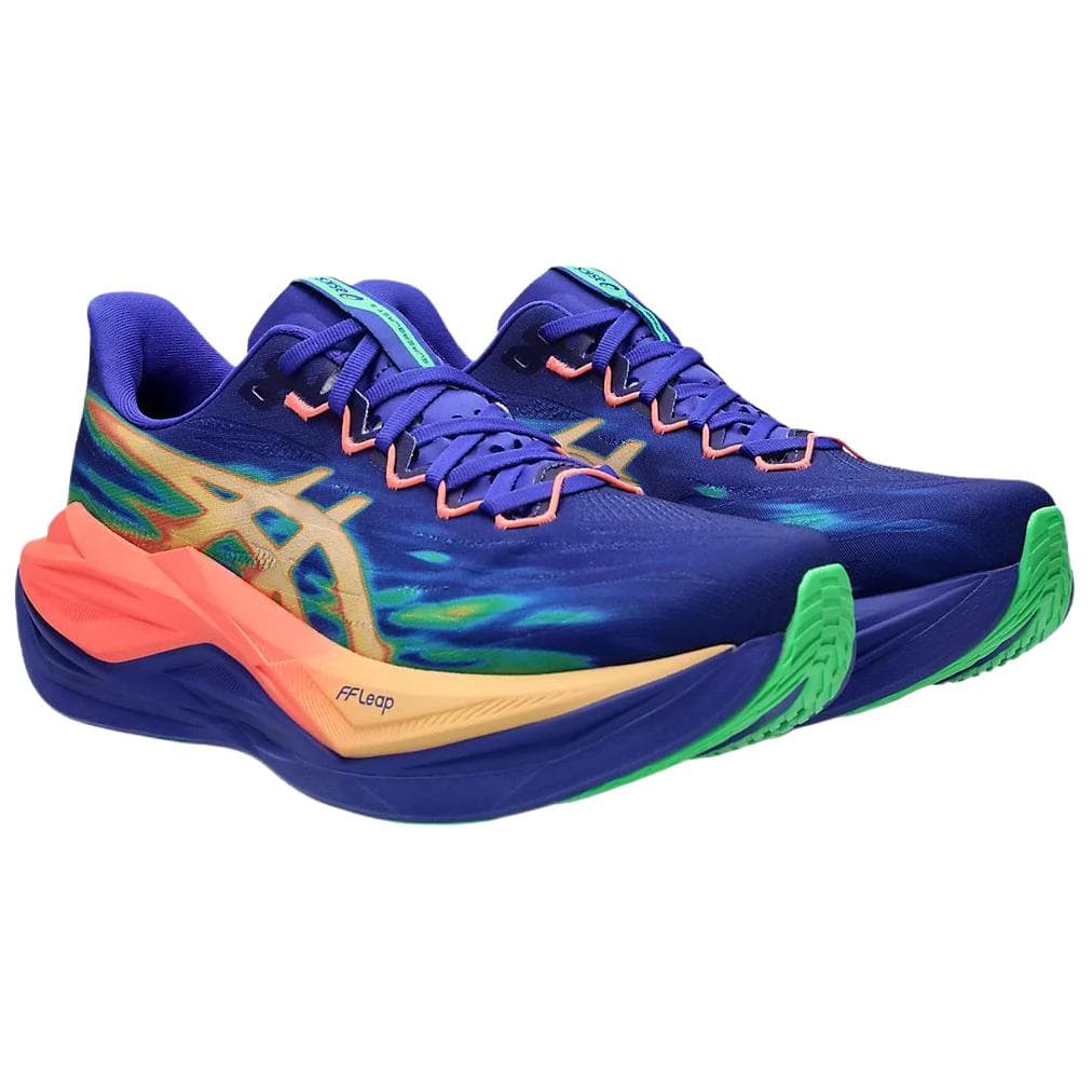 Кроссовки для бега ASICS SUPERBLAST 3 Амортизация Дышащий Поддержка Отскок Беговые кроссовки Унисекс Фиолетовый Пламя - изображение 3