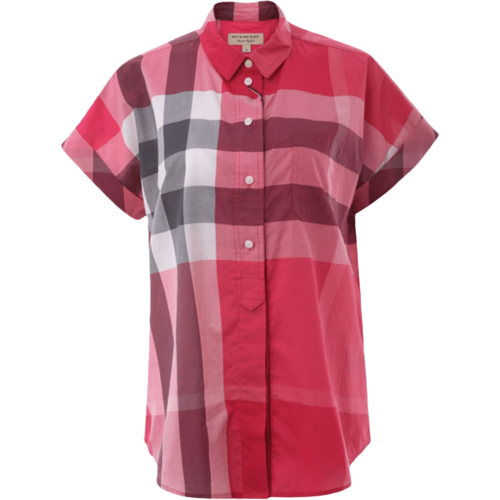 Блузка Burberry Розовые Женские Рубашки - изображение 1