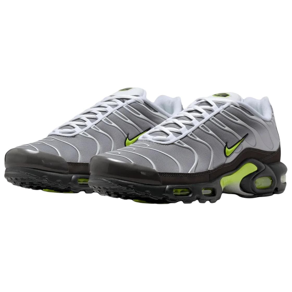 Кроссовки для бега Nike Air Max Plus Дышащая Поддержка Повседневные Беговые Кроссовки Мужские Серые - изображение 3