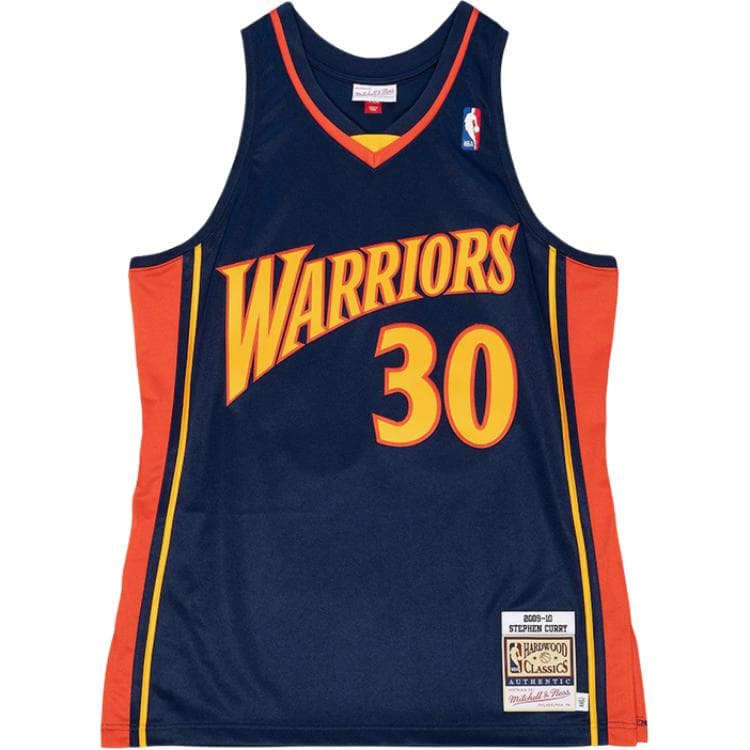Баскетбольная майка Mitchell Ness X NBA Golden State Warriors Баскетбольная Джерси Мужская - изображение 1