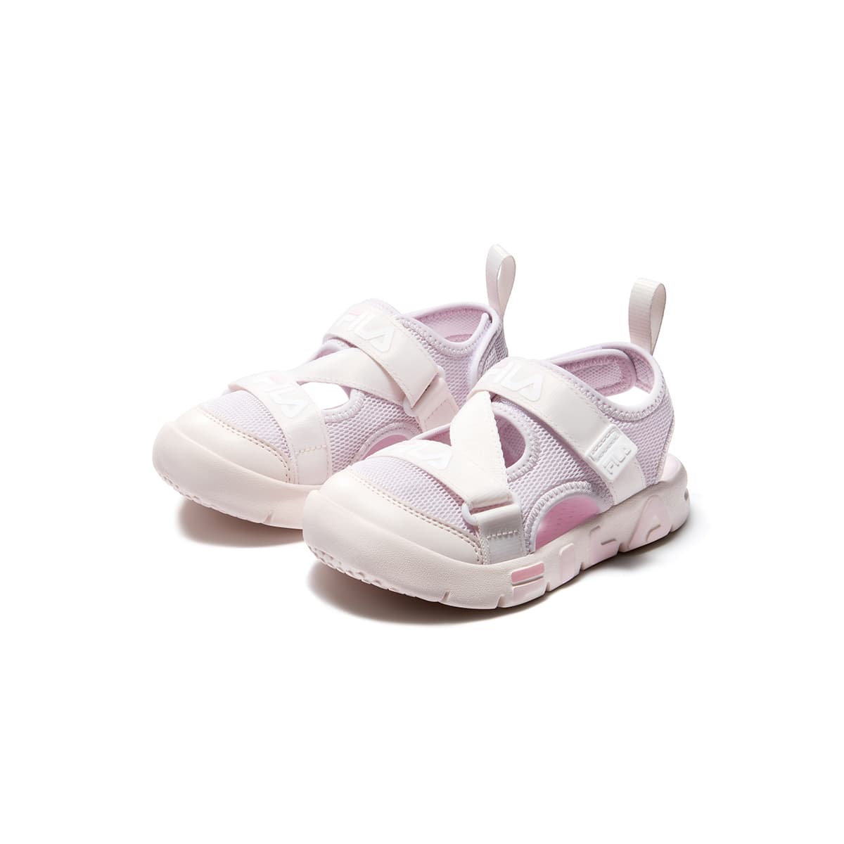 Сандалии FILA KIDS Синтетическая кожа текстиль Дышащие Сандалии Прохлада Ледяная Лилия Розовый Тонкий Розовый Детский - изображение 3