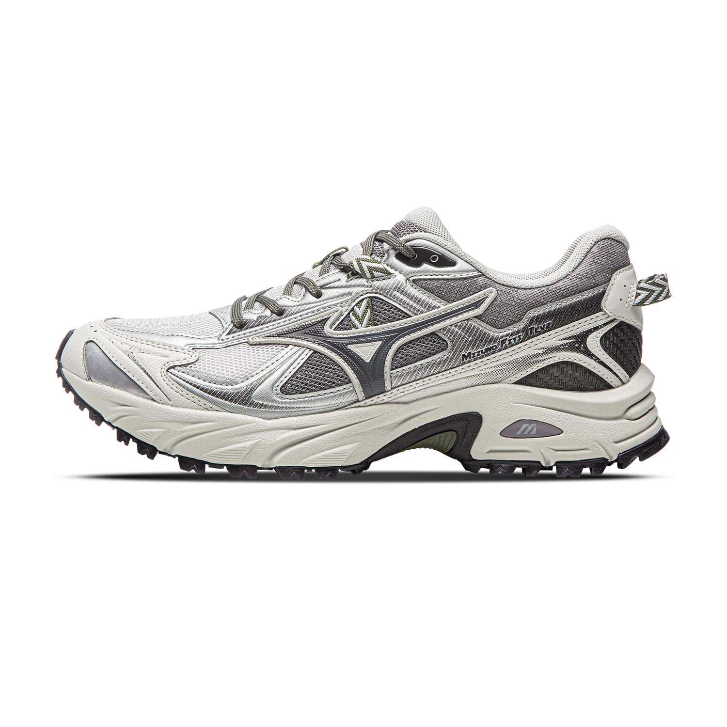 Кроссовки для бега Mizuno FIYI TL Low Топ Повседневные кроссовки для бега Унисекс Continental Серый - изображение 1
