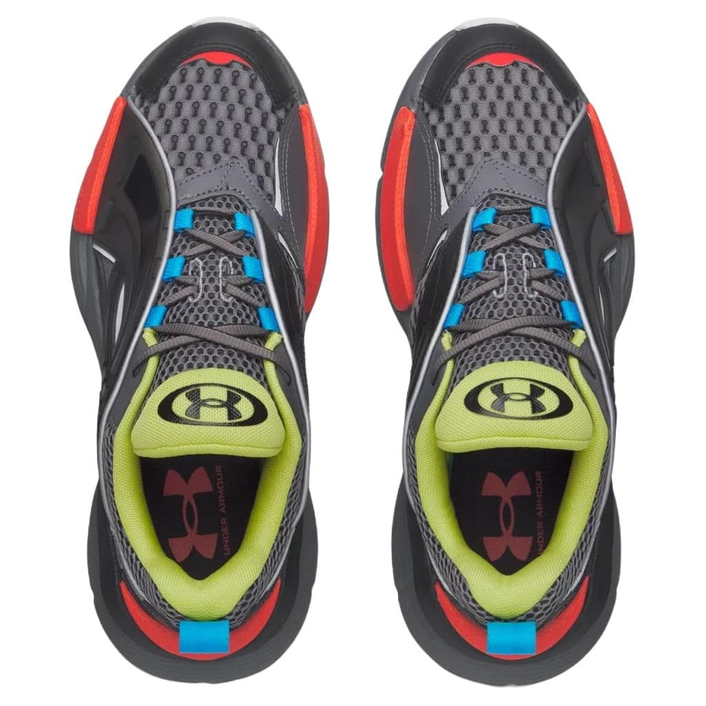 Кроссовки Under Armour Icon 96 Дышащая Поддержка Амортизация Беговые кроссовки Унисекс Черный Серый - изображение 4