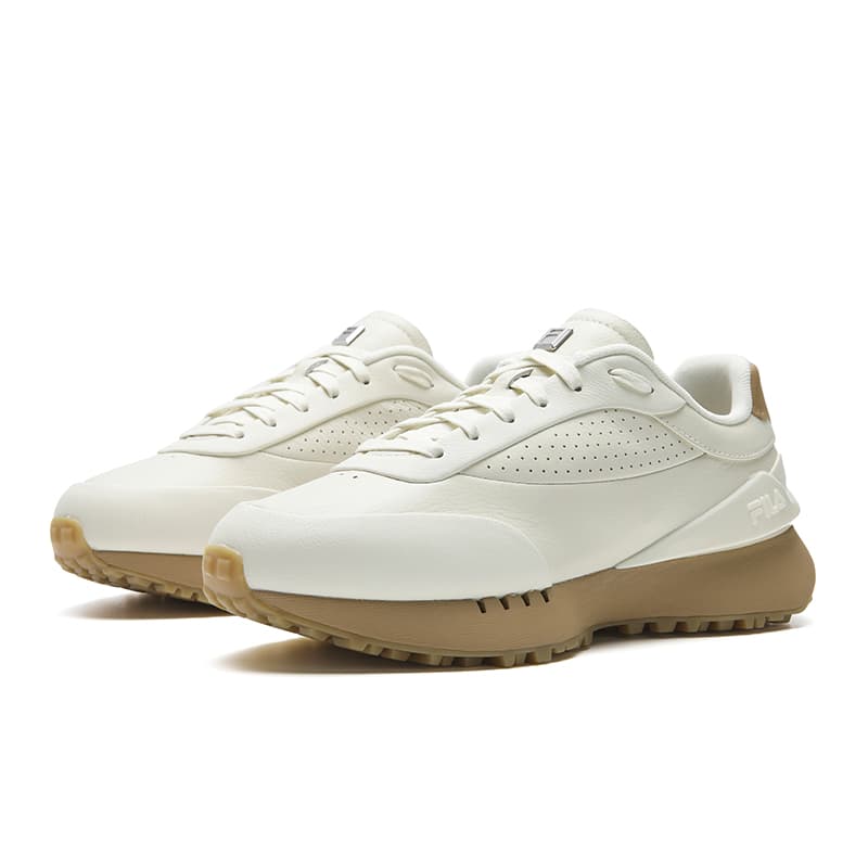 Кроссовки FILA Heritage Повседневная Обувь Женские Бежевые Лоу-топы - изображение 3