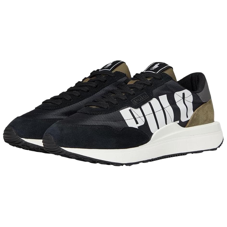 Кроссовки Polo Ralph Lauren Train 89 Low Top Повседневная Обувь Мужская Черная - изображение 3