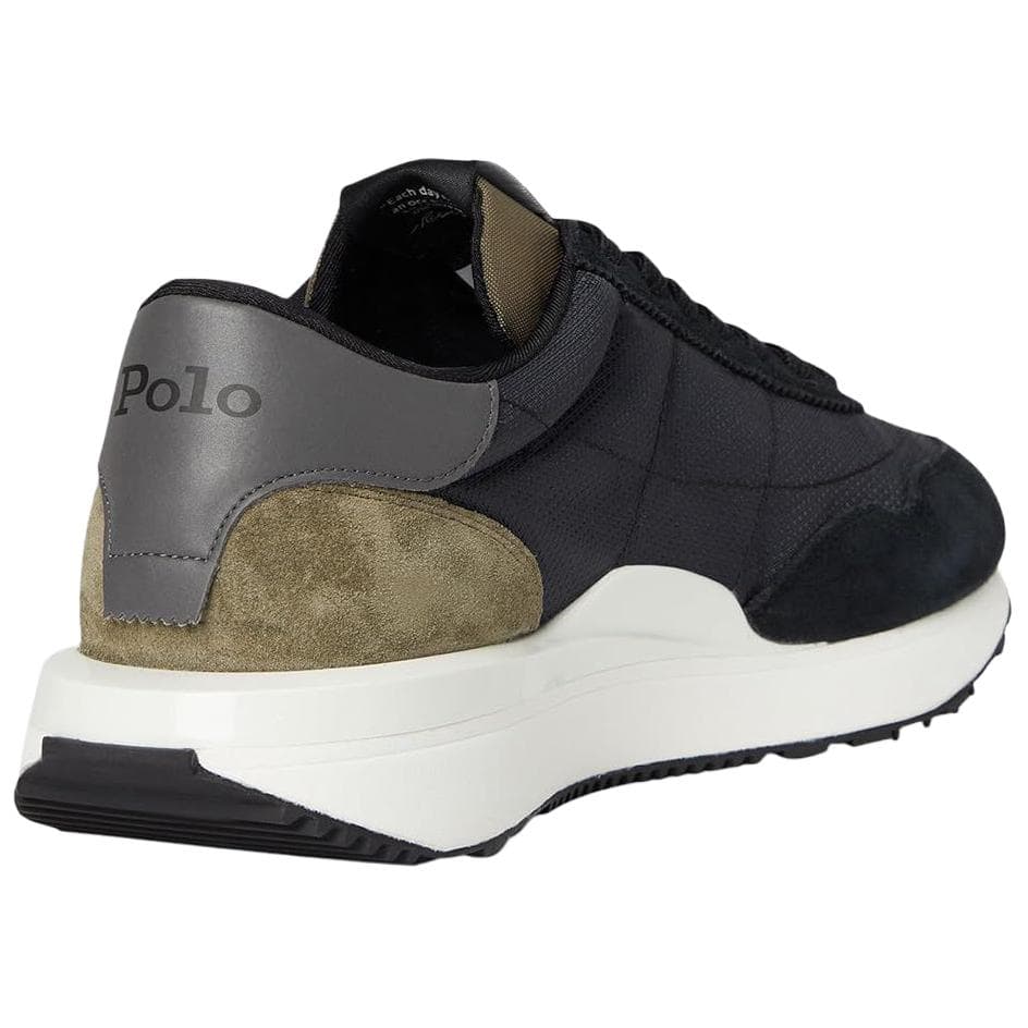 Кроссовки Polo Ralph Lauren Train 89 Low Top Повседневная Обувь Мужская Черная - изображение 4
