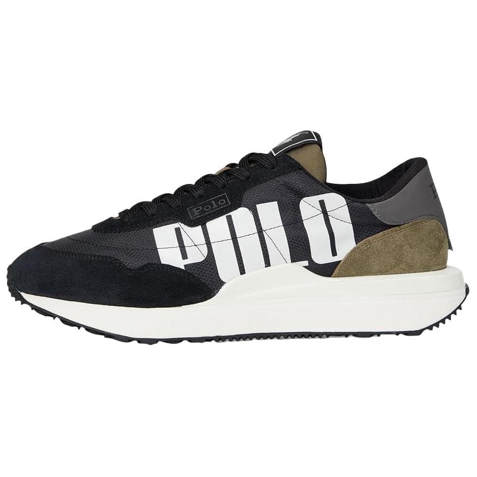 Кроссовки Polo Ralph Lauren Train 89 Low Top Повседневная Обувь Мужская Черная - изображение 1