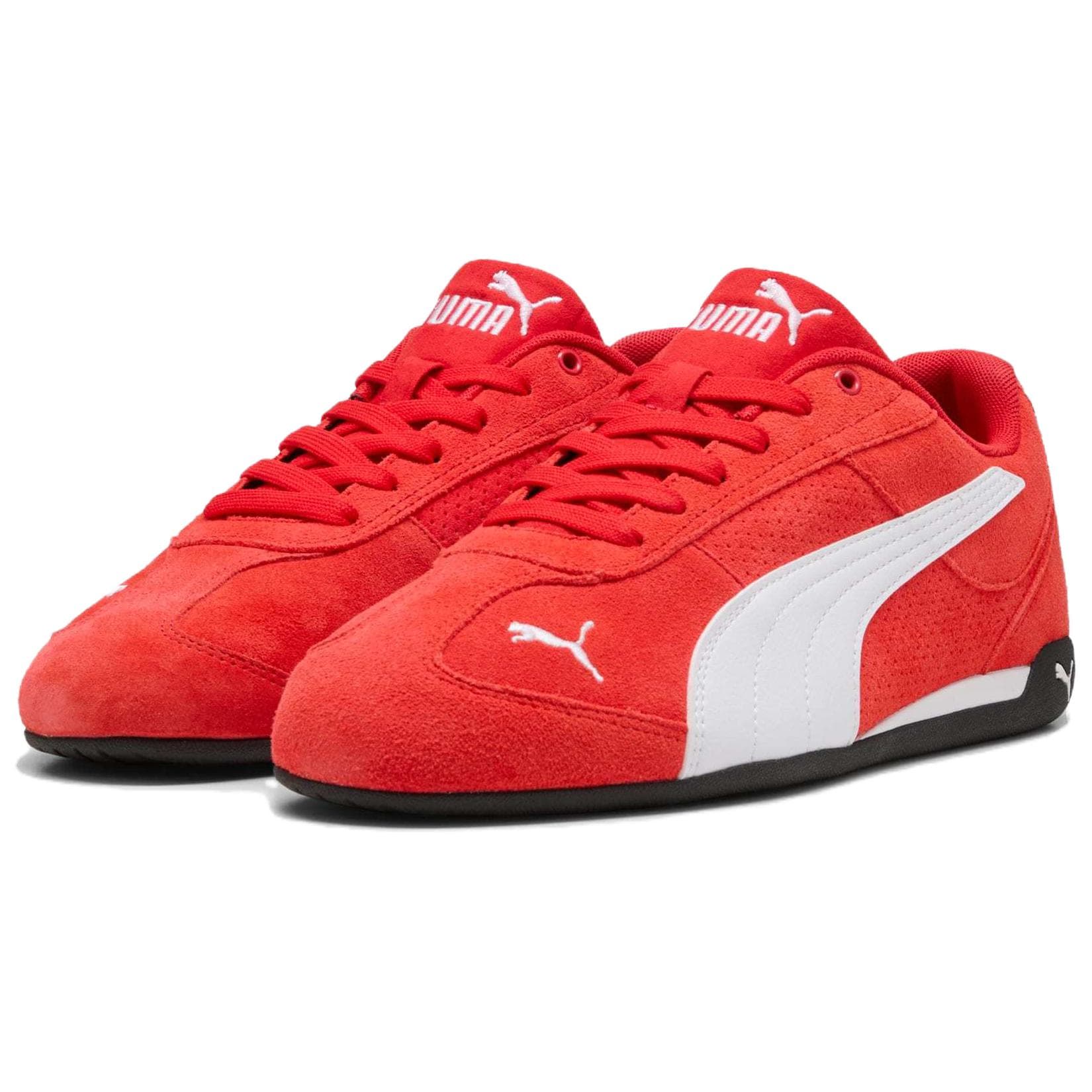 Кроссовки PUMA Replicatch Кожа Легкая Повседневная Обувь Унисекс Красная - изображение 3