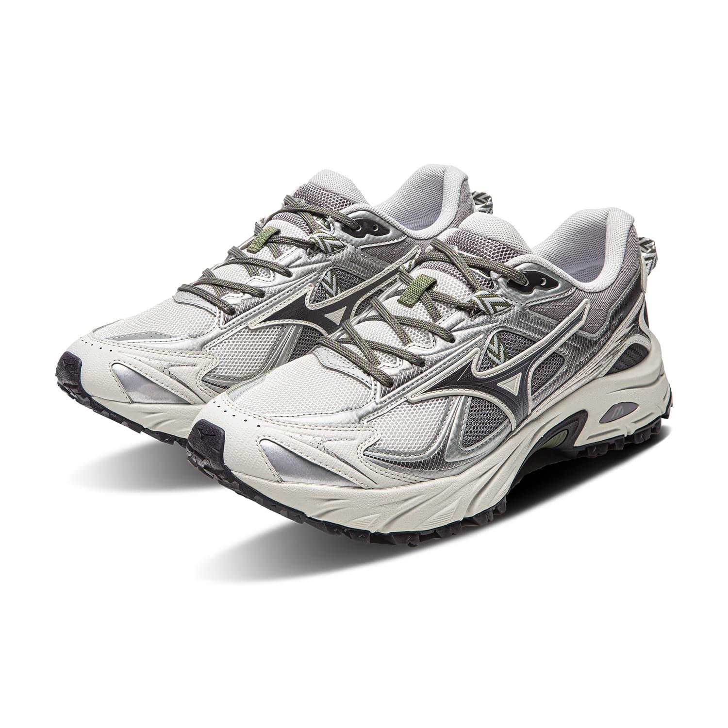 Кроссовки для бега Mizuno FIYI TL Low Топ Повседневные кроссовки для бега Унисекс Continental Серый - изображение 4