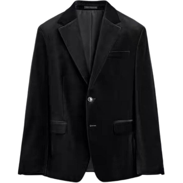 Пиджак ZARA Черные Мужские Деловые Костюмы - изображение 1