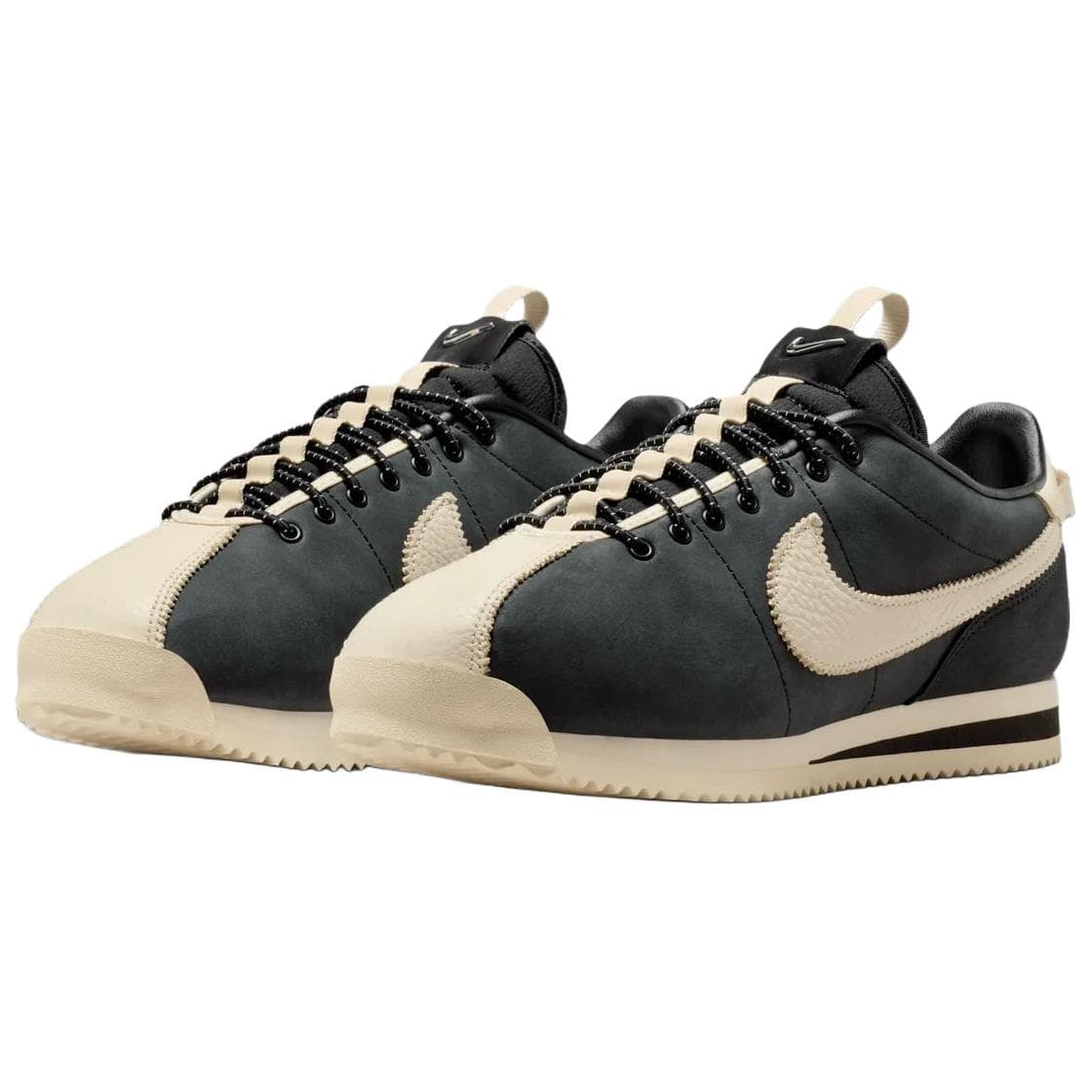 Кроссовки Nike X SWDC Cortez Повседневная обувь Женская Черный Бежевый - изображение 2