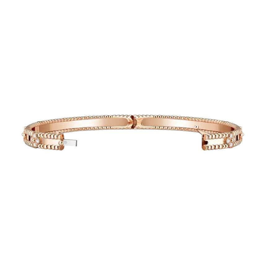 Браслет Van Cleef & Arpels Perlée Sweet Clovers Bracelet Rose Gold - изображение 3