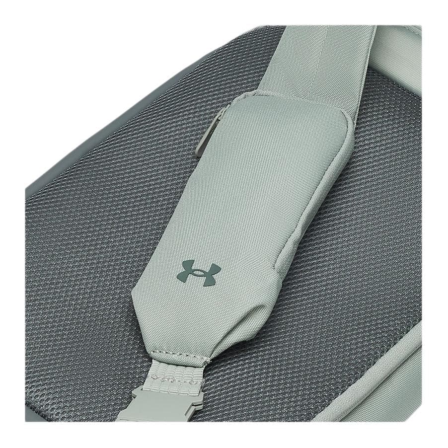 Сумка через плечо Under Armour Полиэфирное волокно Сумки кросс-боди Унисекс Титановый серый - изображение 3