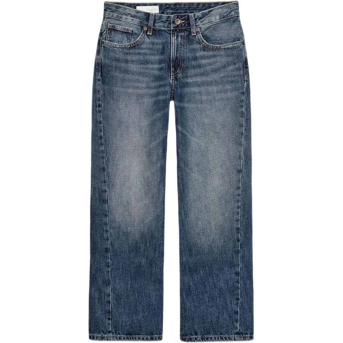 Джинсы ZARA Trf Морской синий Женские Джинсы - изображение 1