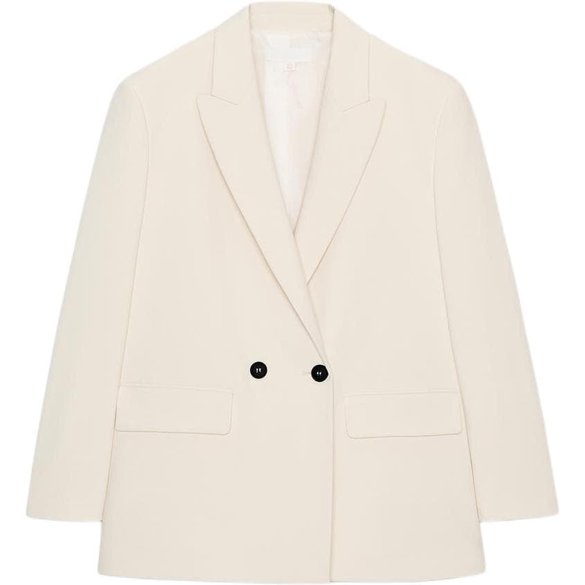 ZARA Морозный Белый Женские Деловые Костюмы - изображение 1