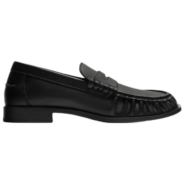 Лоферы ZARA Лоферы Мужские Черные - изображение 2