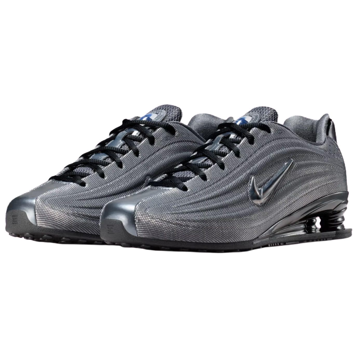 Кроссовки Nike X NAKED Copenhagen SHOX Z Повседневная обувь Женская Серебристо-Серый - изображение 3