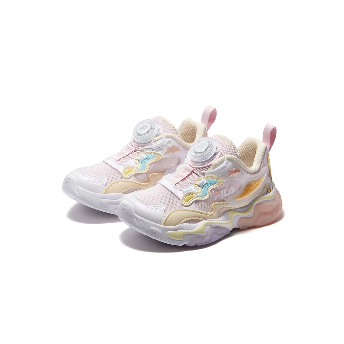 FILA KIDS Синтетическая кожа текстиль противоскользящий устойчивый к истиранию дышащий амортизация и легкость - изображение 2