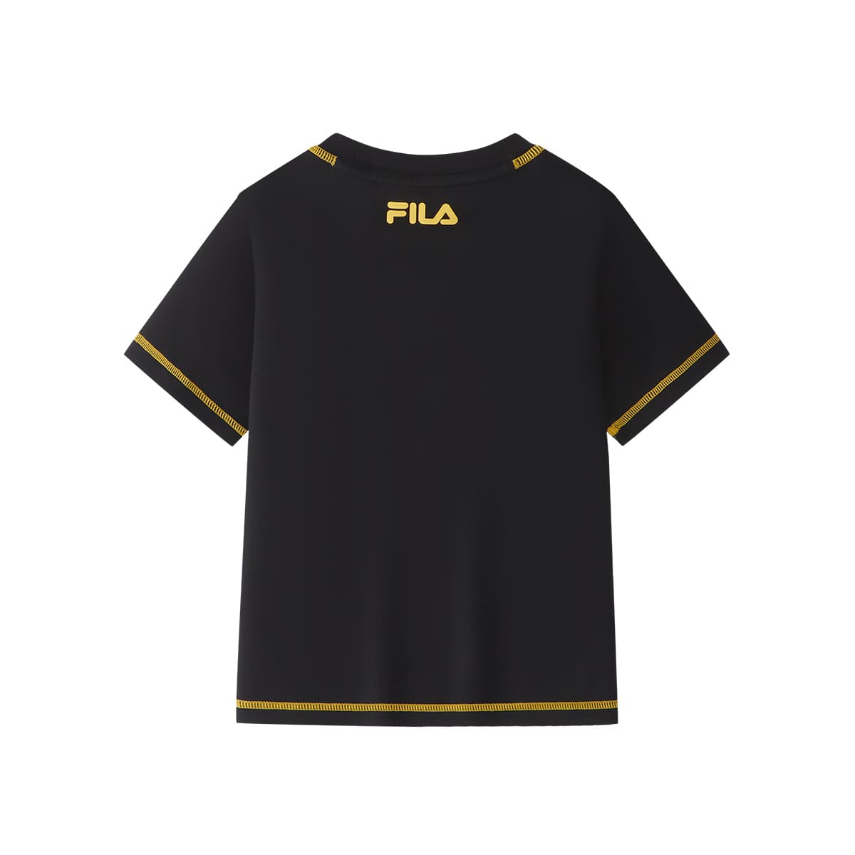 Футболка FILA KIDS Короткий рукав глубокий черный детский - изображение 2