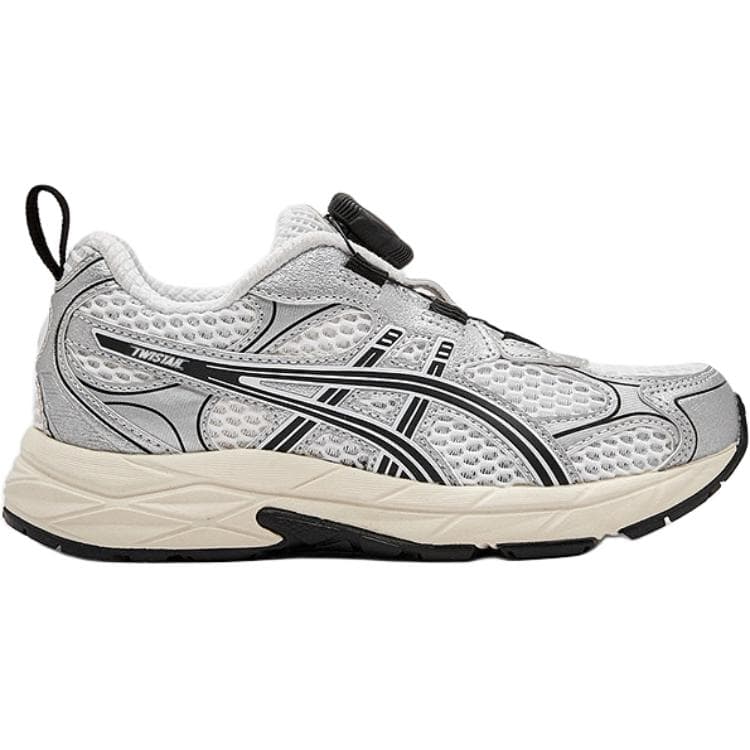 Кроссовки ASICS Contend Low Топ Беговые кроссовки Серый Белый Детский - изображение 2