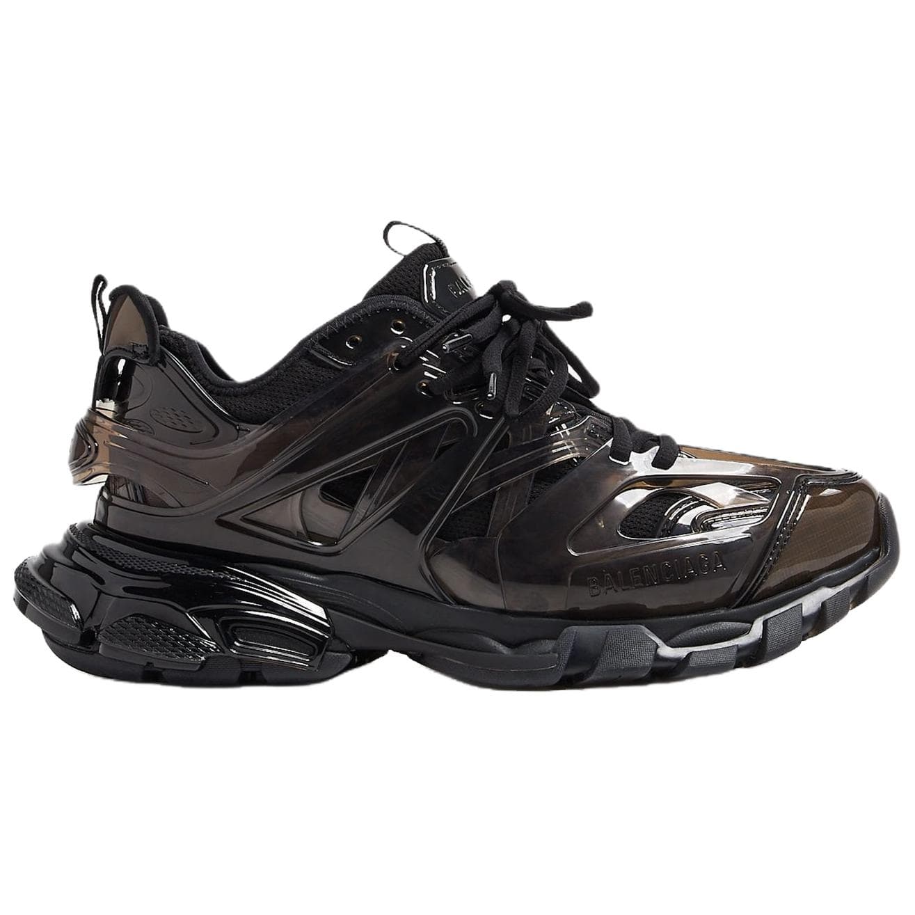 Кроссовки Balenciaga Track Jelly Low Top массивные кроссовки мужские черные сетчатая ткань - изображение 2