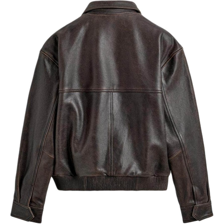 Кожаная куртки ZARA Новогодний кожаная куртка мужская - изображение 2