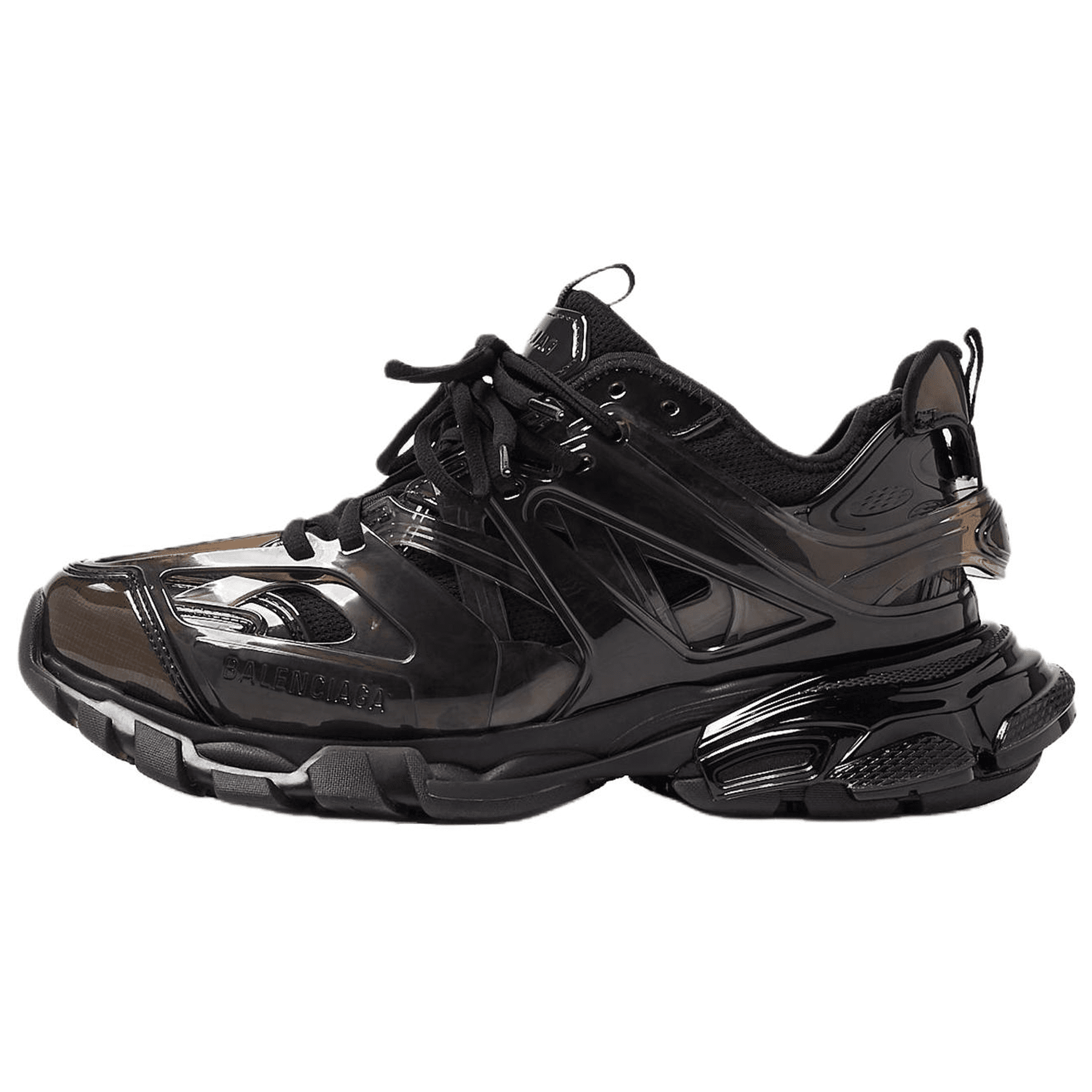 Кроссовки Balenciaga Track Jelly Low Top массивные кроссовки мужские черные сетчатая ткань - изображение 1