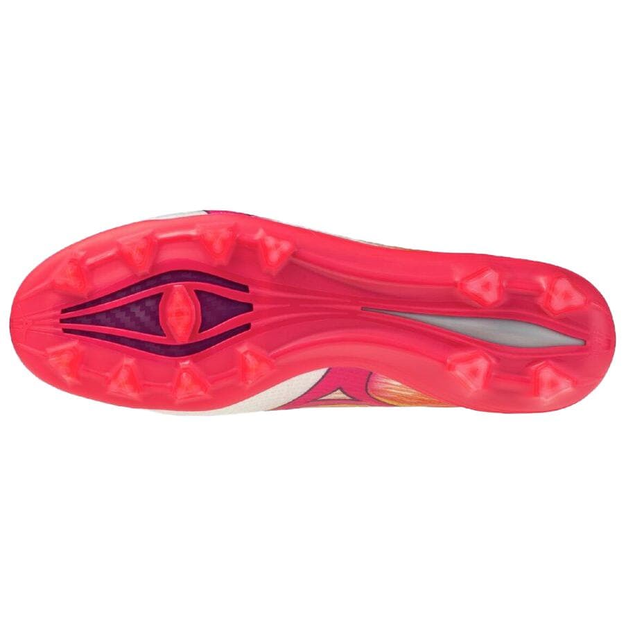 Кроссовки для футбола Mizuno Alpha 3 FG Твердый Грунт Футбольные Бутсы Унисекс Розовый Белый - изображение 4