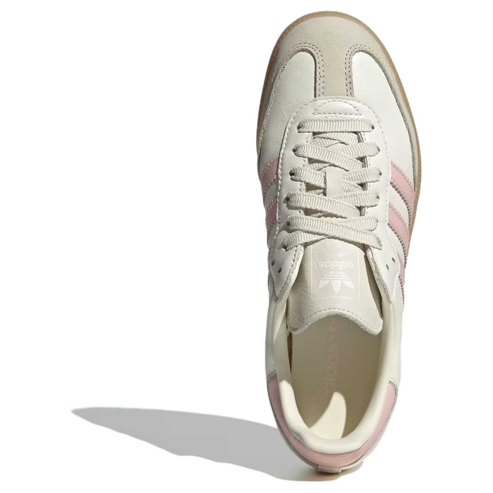 Кроссовки Adidas Originals Samba OG Кеды немецкой армии (GAT) Женские Розово-белый - изображение 3
