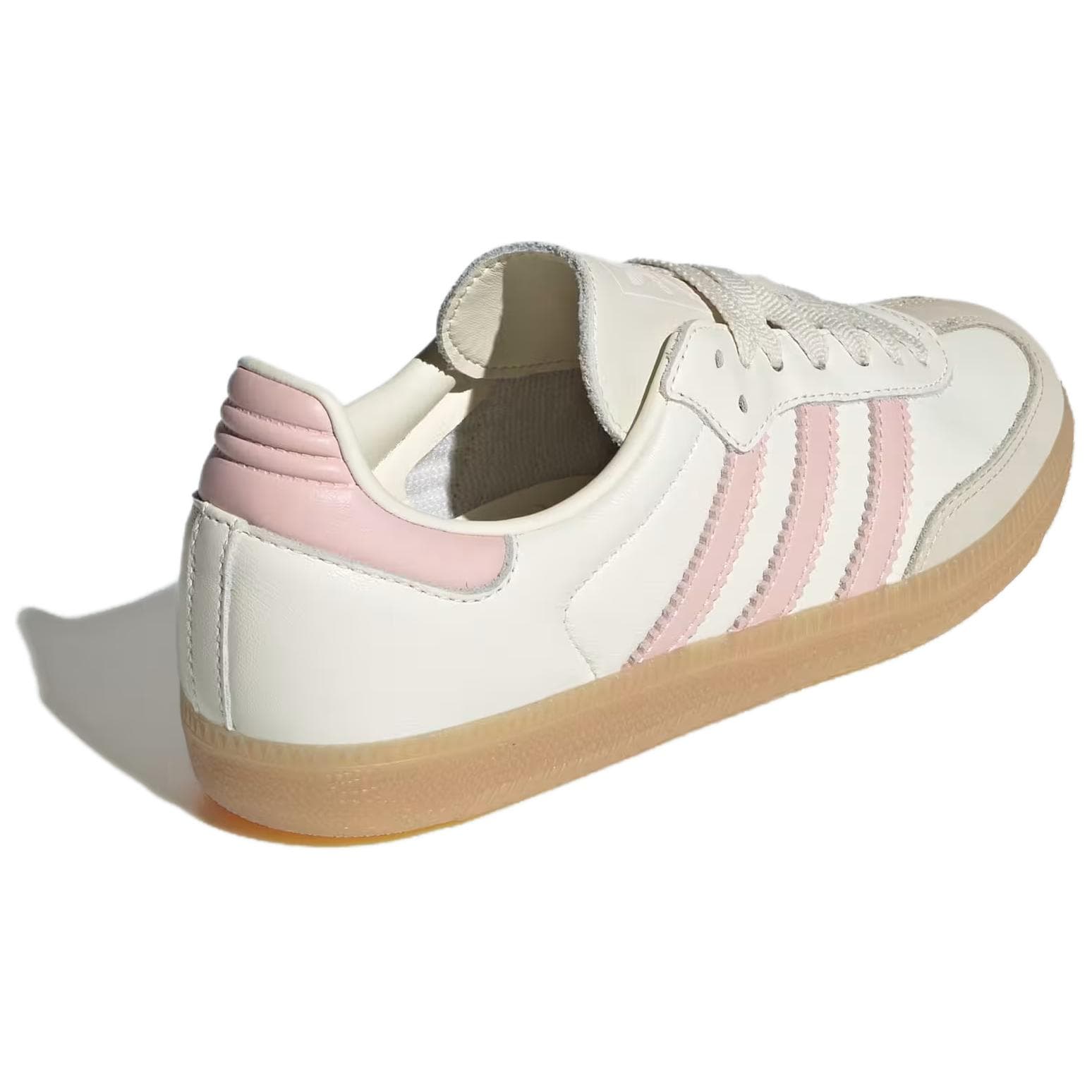 Кроссовки Adidas Originals Samba OG Кеды немецкой армии (GAT) Женские Розово-белый - изображение 4