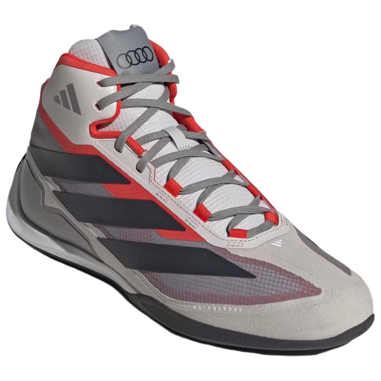 Кроссовки Adidas x Audi MID Топ Повседневная обувь Унисекс Серый Черный - изображение 3