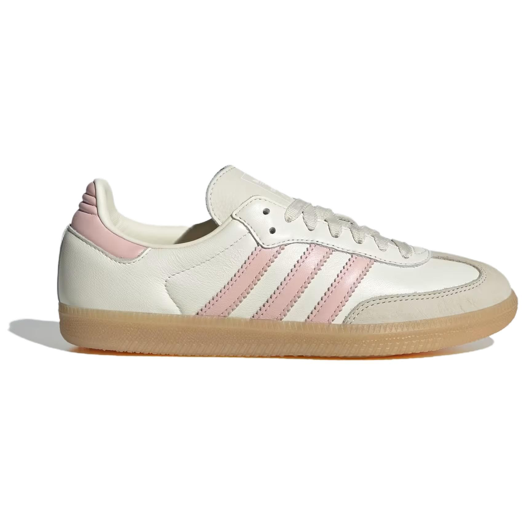Кроссовки Adidas Originals Samba OG Кеды немецкой армии (GAT) Женские Розово-белый - изображение 2