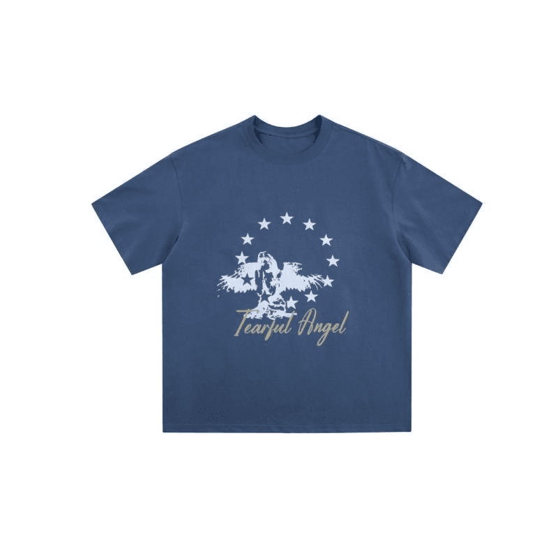 Футболка ANYWEARLAB Синий Мужской Футболки - изображение 1